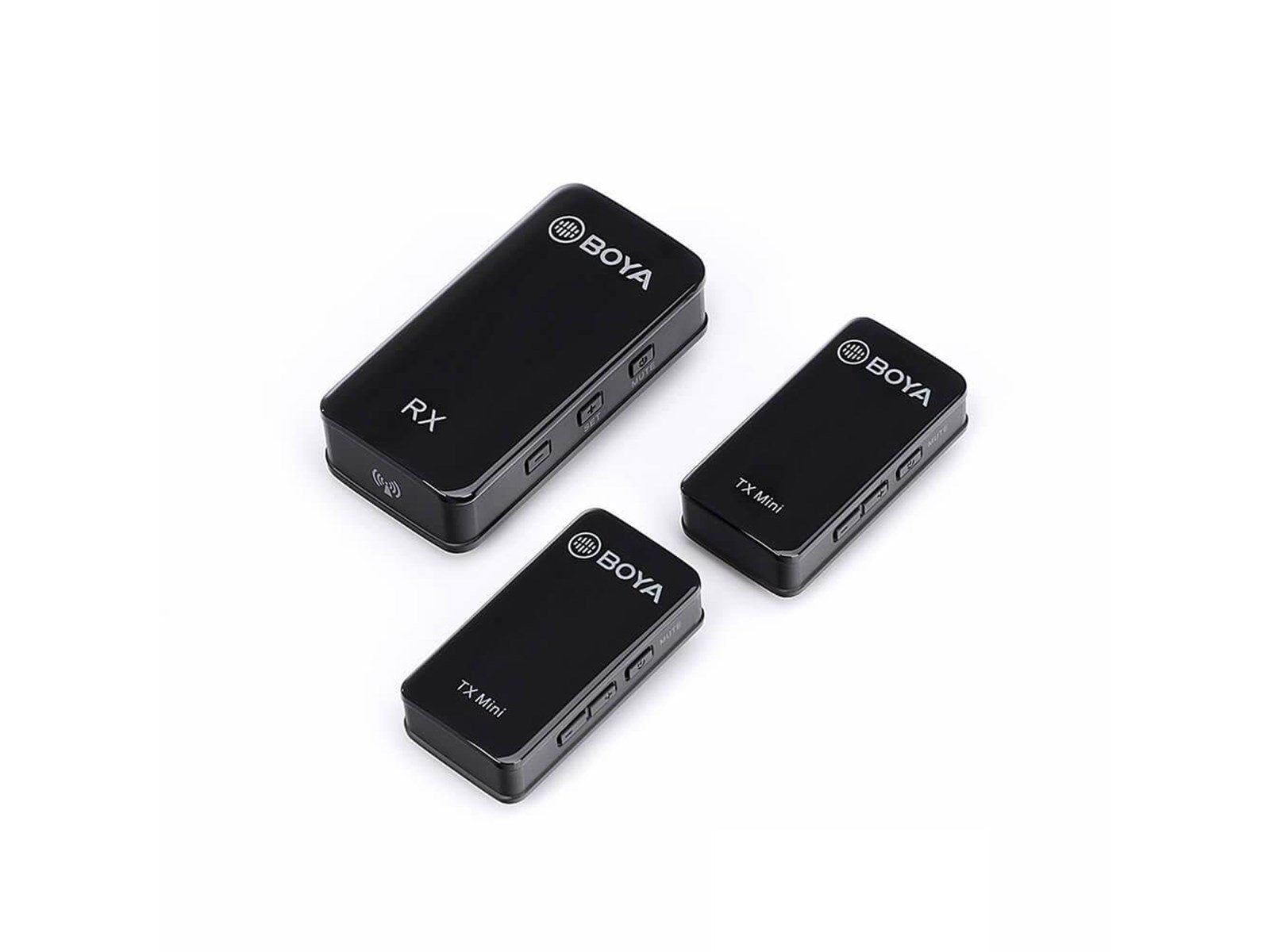 BOYA Wireless Microphone x2 BY-XM6-S2 Mini 3.5mm BOYA Wireless Microphone x2 BY-XM6-S2 Mini 3.5mm